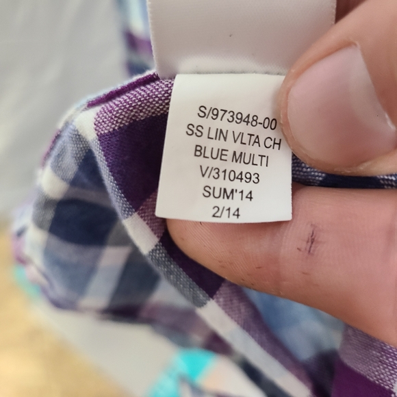 Banana Republic linen blend button down - Picture 5 of 6